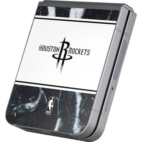 NBA Houston Rockets Marble Galaxy Z Flip6 Skin